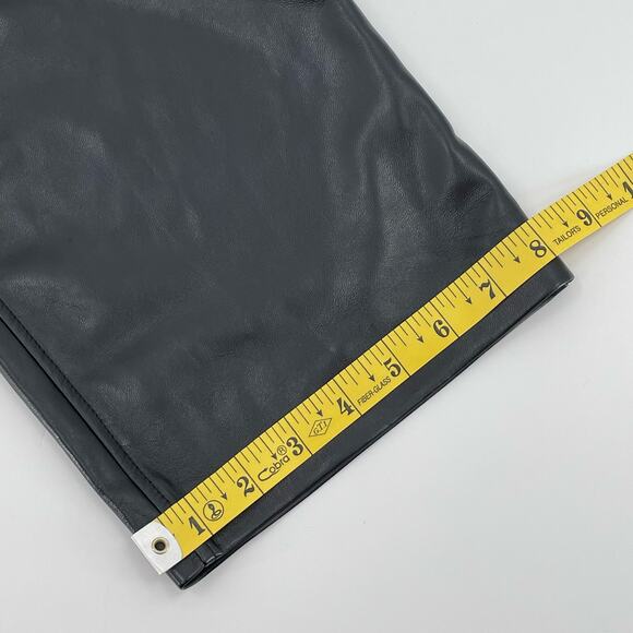 Joie Faux Leather Women’s Pants, EUC, Black, Sz. 12 - Picture 13 of 15